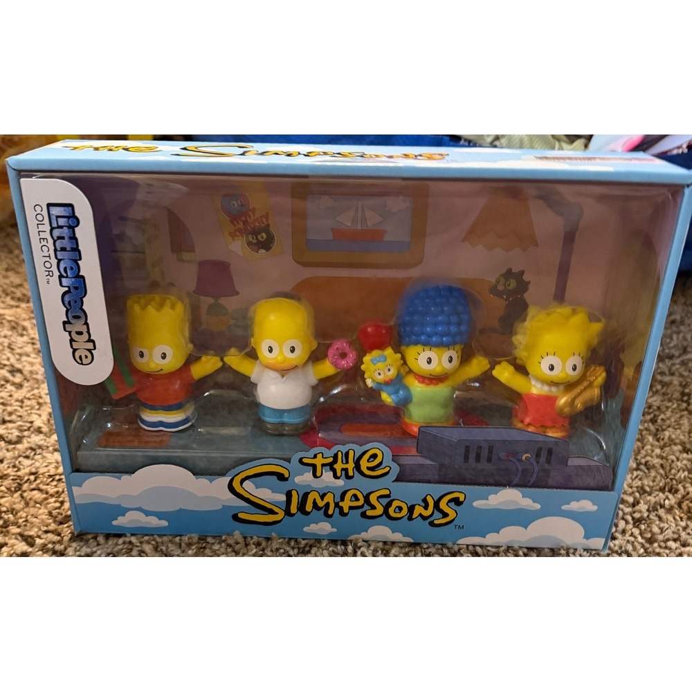 Fisher-Price Little People The Simpsons Special Addition Collector Set (NWT)